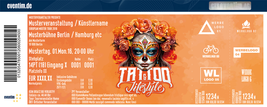Tattoo & Lifestyle Dresden Fanticket im VVK bei Eventim